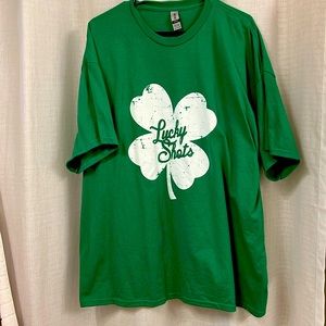 St. Patrick’s Day T-Shirt 2XL “Lucky Shots”